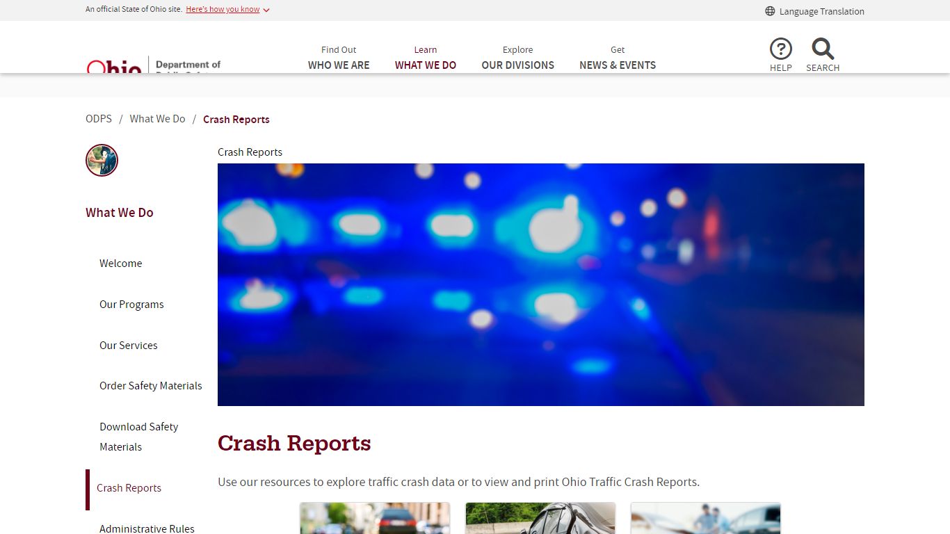 Crash Reports - Ohio